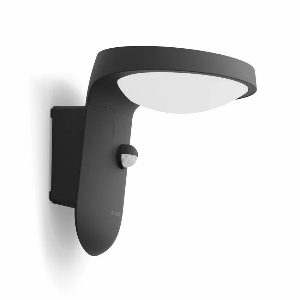 Solcelle Lampe Med Sensor|Væglampe Med Sensor ^ Philips Tyla A-Label væglampe, solcelle, sensor