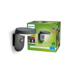 Solcelle Lampe Med Sensor|Væglampe Med Sensor ^ Philips Tyla A-Label væglampe, solcelle, sensor