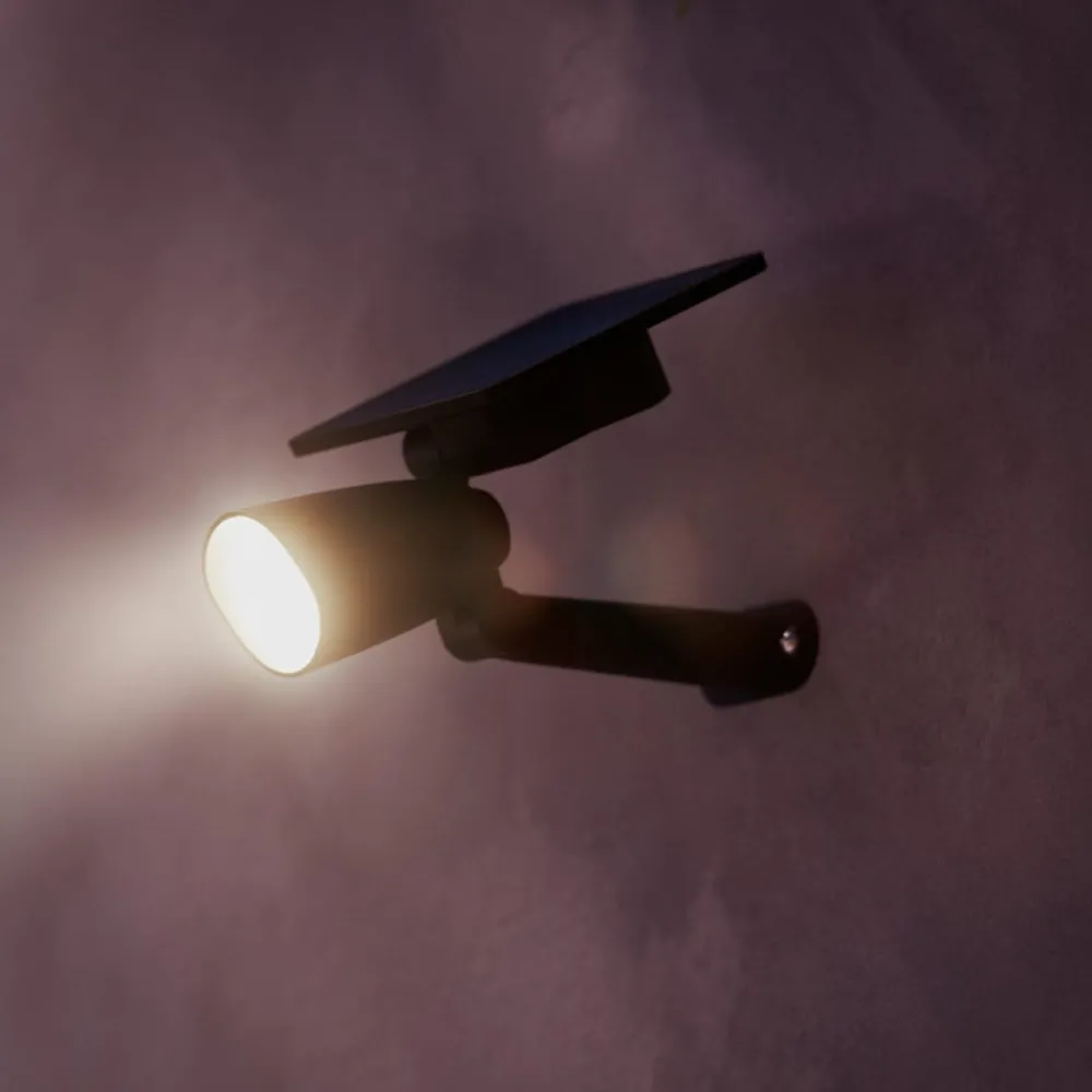 Philips Solcellelamper|Udendørs Spot > udendørs LED-spot Ashlyn, sort, IP44