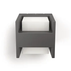 Væglamper ^ Philips udendørs LED-væglampe Arbour UE 2-sæt 2 lyskilder 2700 K