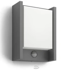 Philips Væglampe Med Sensor > udendørs LED-væglampe Arbour Sensor 1 lyskilde. 2.700 K