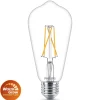 Philips Dæmpbar Led-Pære|Filament Pære > WarmGlow E27 LED-pære rustik 5,9 W klar