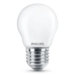 Philips Dæmpbar Led-Pære|Led Pærer > WarmGlow LED Classic E27 P45 3,4 W mat