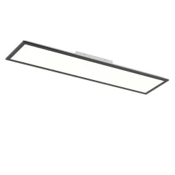 Briloner Loftlamper|Loftlamper > Piatto LED-panel CCT fjernbetjening 100x25 sort