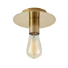 Loftlamper ^ Markslöjd Piatto loftlampe med E27-fatning, messing