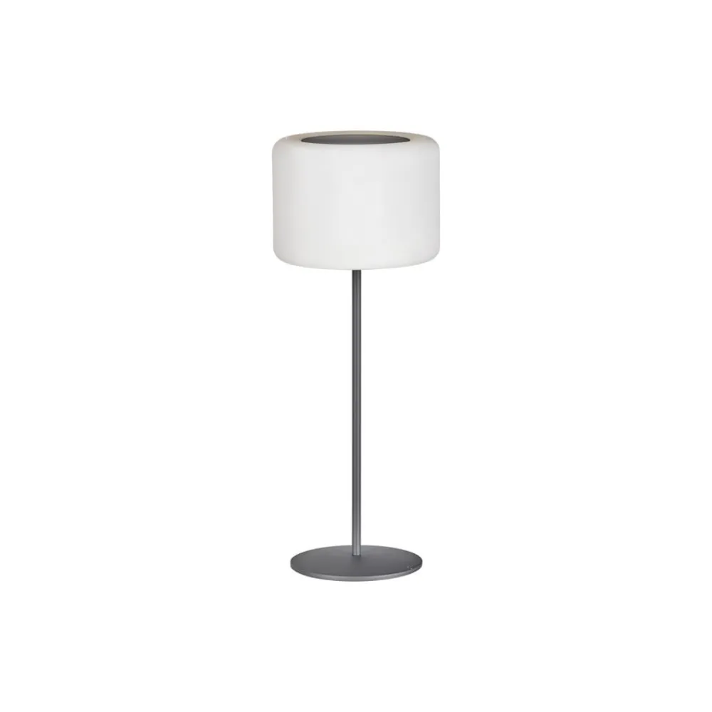 FH Lighting Dekorationsbelysning|Terrassebelysning > Pino LED-akku-bordlampe, solar, sandsort