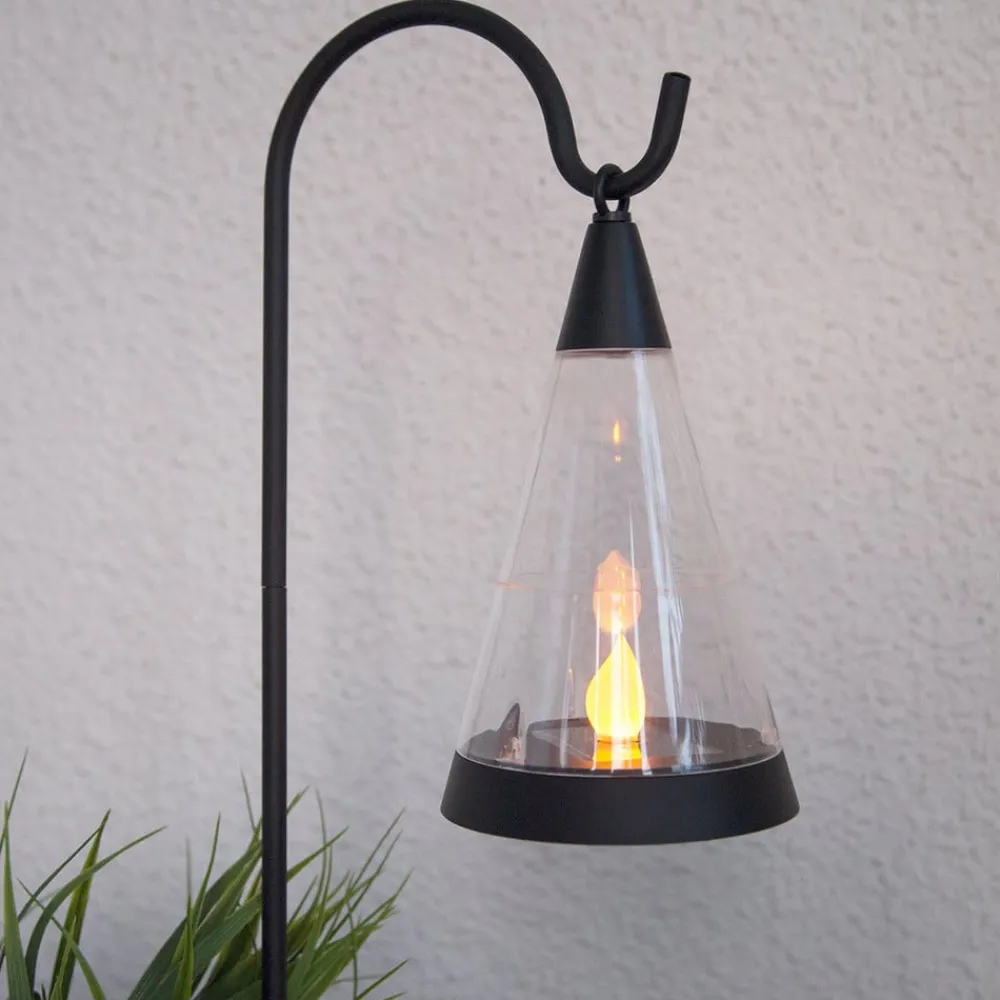 STAR TRADING Solcellelamper|Udendørs Spot > Pisa 3-i-1 LED-solcellelampe, valgfrit jordspyd