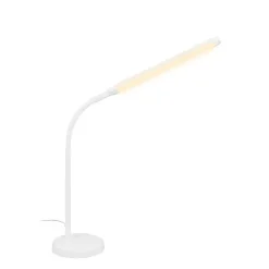 Briloner Arbejdsrum/Kontor|Bordlamper > Pivaz LED-bordlampe, touch-dæmper, hvid