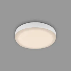Briloner Loftlamper|Indbygningsspots > Plat LED-indbygningsspot, hvid, Ø 7,5 cm, 3.000K