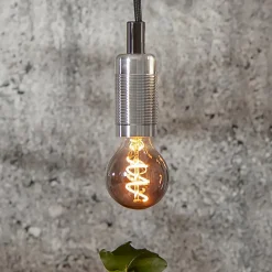 Led Pærer ^ STAR TRADING P45 LED-pære E14 3 W 1.800 K, røggrå