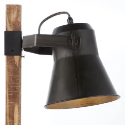 Brilliant Bordlamper > Plow bordlampe, sort/mørkt træ
