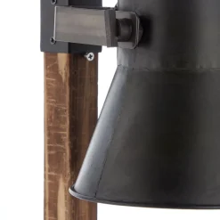 Brilliant Bordlamper > Plow bordlampe, sort/mørkt træ