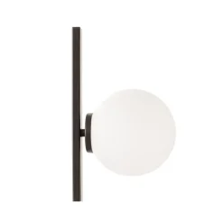 Eco-Light Væglamper|Væglamper > Pluto væglampe, 1 lyskilde, sort/hvid, afbryder