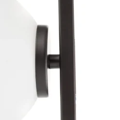 Eco-Light Væglamper|Væglamper > Pluto væglampe, 1 lyskilde, sort/hvid, afbryder