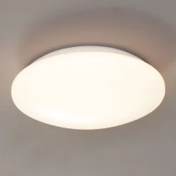 Reality Leuchten Loftlamper > Pollux loftlampe, Ø 27 cm, plast, bevægelsessensor