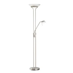 Gulvlamper|Gulvlamper ^ FISCHER & HONSEL Pool LED-gulvlampe med læsearm, CCT-funktion