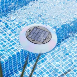 STAR TRADING Fontæne- Og Undervandsbelysning|Solcellelamper > Pool Light LED-pool-lys solcelle flerfarvet, hvid