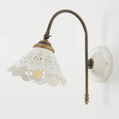 Ceramiche Væglamper|Væglamper > Portico - væglampe med svungen arm