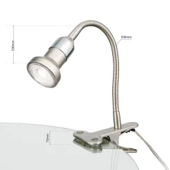 ORION Arbejdsrum/Kontor|Bordlamper > Praktisk Colana klemlampe