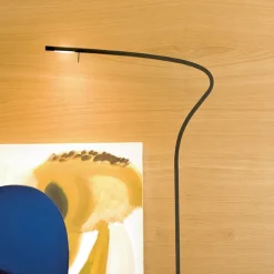 Prandina Arbejdsrum/Kontor|Gulvlamper > Paraph F3 dimm LED-gulvlampe, sort