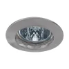 Indbygningsspots ^ Paulmann Premium Secure HV indbygget lampe i børstet jern