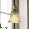 Pendellamper ^ PR Home Emmi hængelampe, antik messingfarve, Ø 12 cm