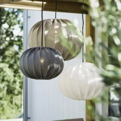 PR Home Udendørs Pendellamper > Hilma hængelampe udendørs, hvid Ø 60 cm