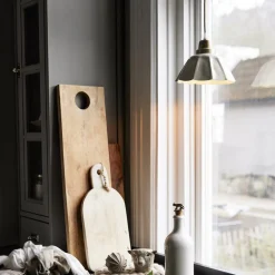 PR Home Pendellamper > Hængelampe Ester, offwhite, Ø 17 cm, jern stik