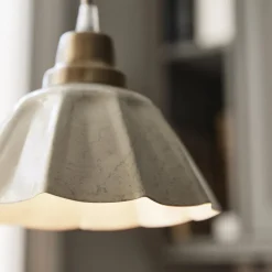 PR Home Pendellamper > Hængelampe Ester, offwhite, Ø 17 cm, jern stik