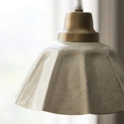PR Home Pendellamper > Hængelampe Ester, offwhite, Ø 17 cm, jern stik