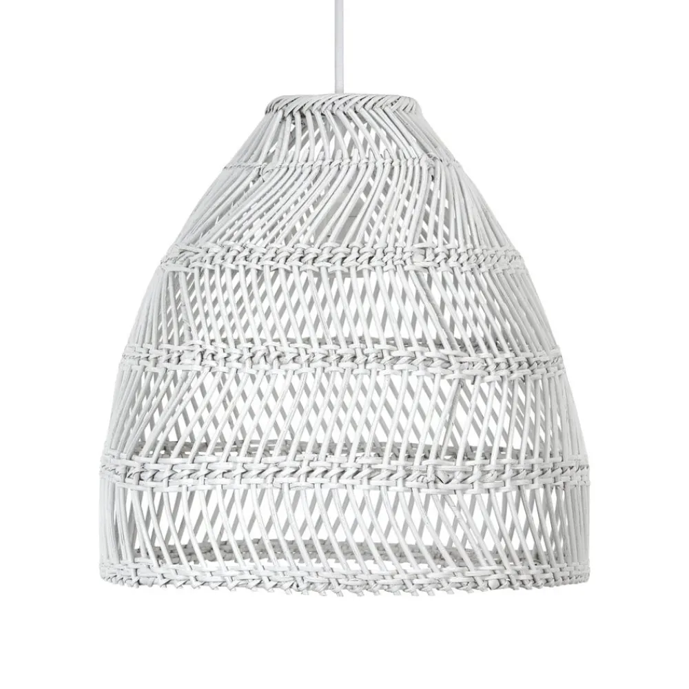 PR Home Udendørs Pendellamper > hængelampe, Maja Outdoor, Ø 53 cm, hvid, rattan