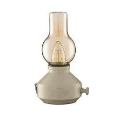 PR Home Dekorationsbelysning > LED-terrasselampe Glimt, beige, IP44 21,3 cm