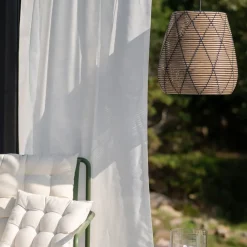 PR Home Udendørs Pendellamper|Terrassebelysning > Lollo udendørs pendel, naturligt rattan-look, Ø 38 cm