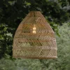 PR Home Udendørs Pendellamper > Maja hængelampe, naturlig rattan, Ø 53 cm, IP44