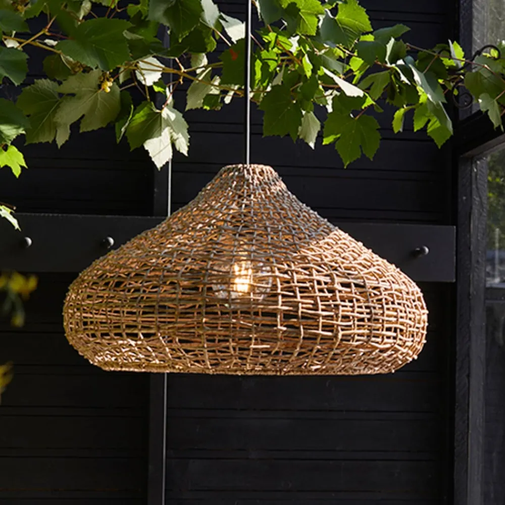 PR Home Udendørs Pendellamper|Terrassebelysning > Mira udendørs hængelampe, Lampakanay, stik, Ø 70 cm