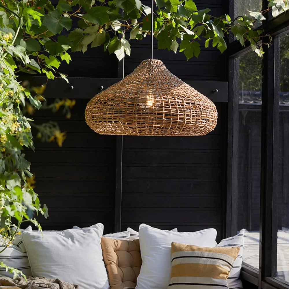 PR Home Udendørs Pendellamper|Terrassebelysning > Mira udendørs hængelampe, Lampakanay, stik, Ø 70 cm