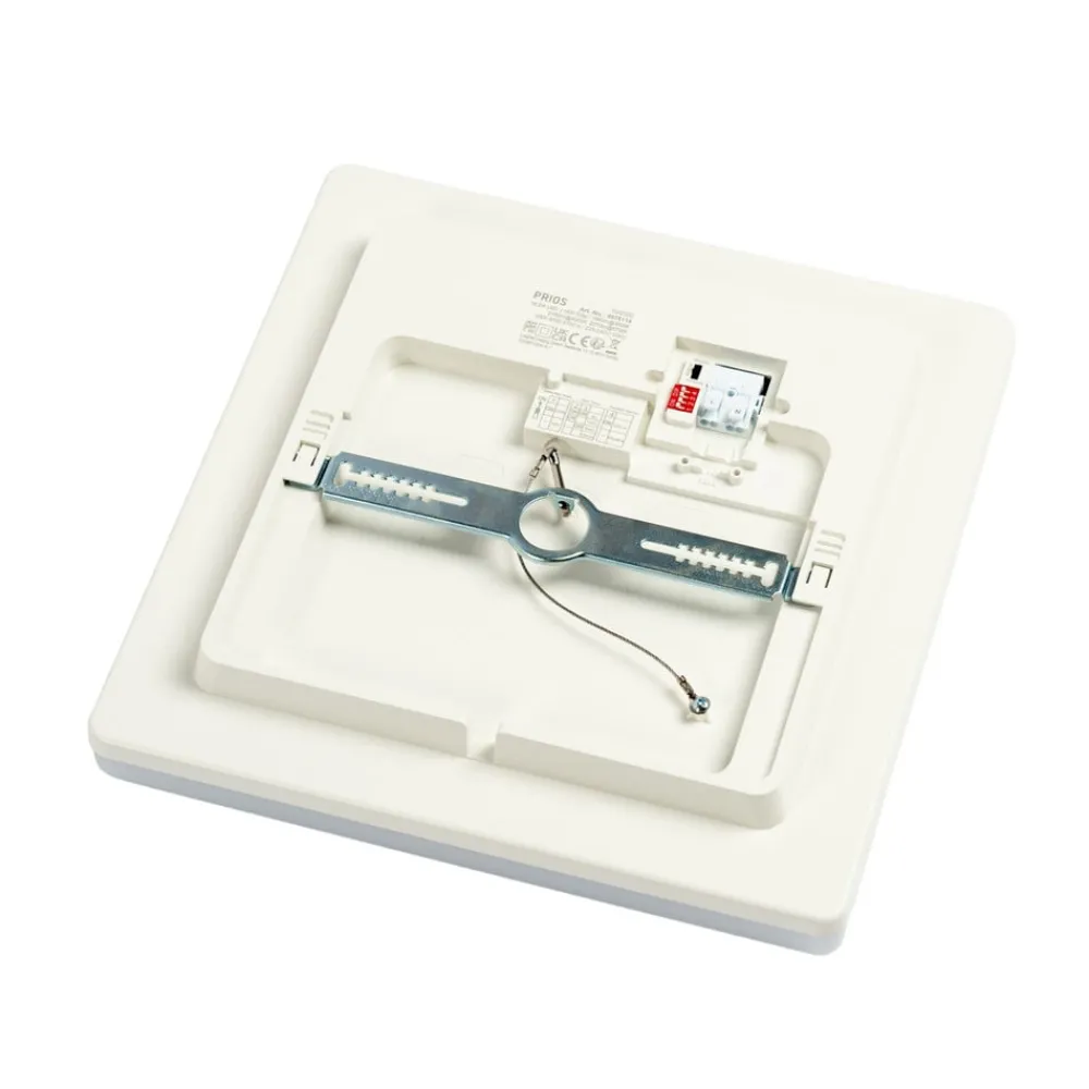 PRIOS Arbejdsrum/Kontor|Loftlamper > Artin LED-loftlampe, sensor, kantet, 28 cm
