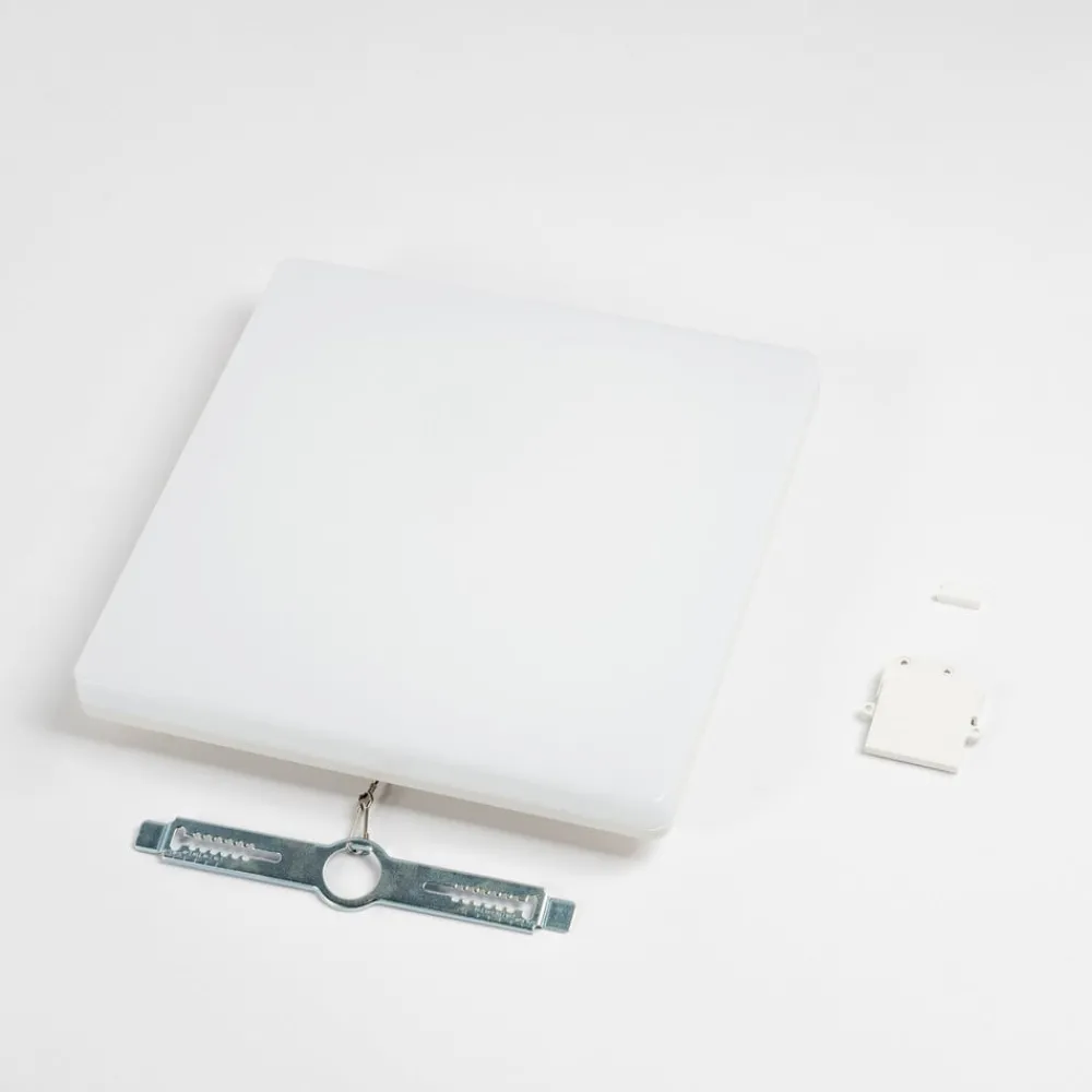 PRIOS Arbejdsrum/Kontor|Loftlamper > Artin LED-loftlampe, sensor, kantet, 28 cm