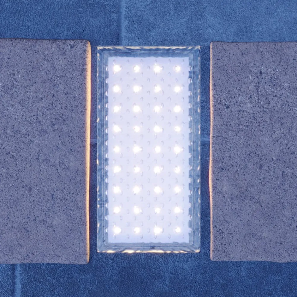 PRIOS Nedgravet Udebelysning|Udendørs Spot > Ewgenie LED-nedgravningslampe, 20 x 10 cm