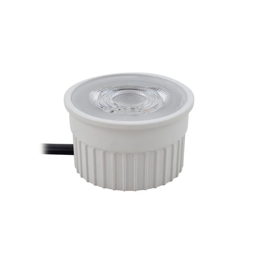 PRIOS Loftlamper|Loftlamper > indbygget loftspot Fibur med LED-modul, beige, sæt med 10 stk