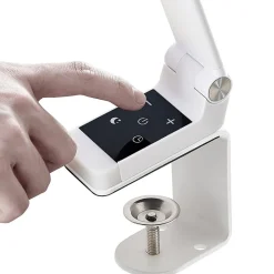 PRIOS Arbejdsrum/Kontor|Bordlamper > LED-bordlampe Tamarin, højde 40 cm, hvid, dæmpbar