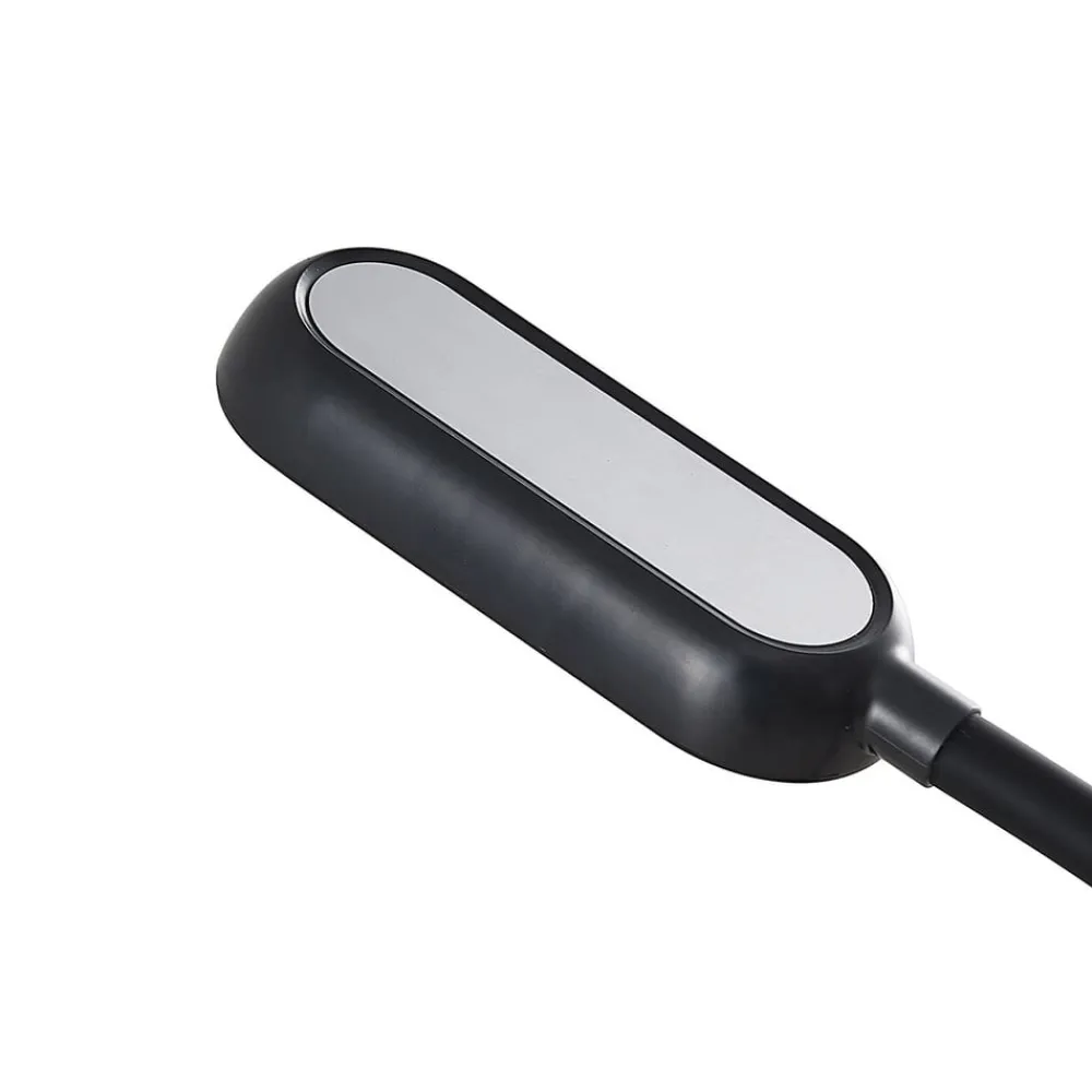 PRIOS Arbejdsrum/Kontor|Bordlamper > LED genopladelig bordlampe Opira, sort, USB, touchdæmper