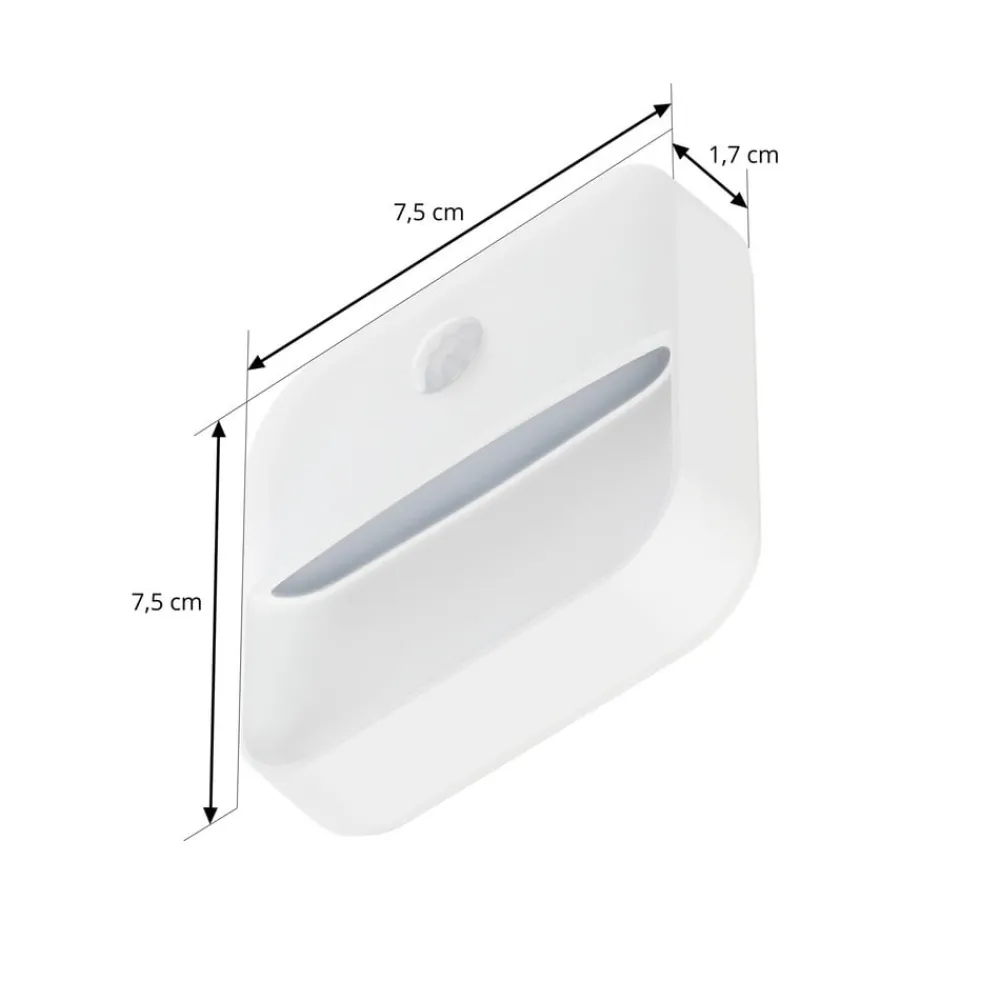 PRIOS Underskabsbelysning > LED genopladelig møbellampe Kaleon, USB, bevægelsesdetektor