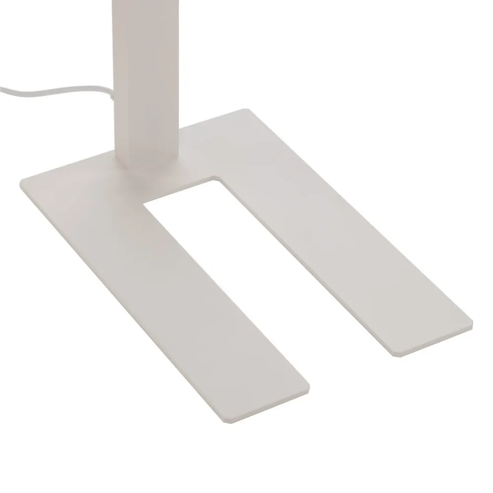 Gulvlamper ^ PRIOS LED-gulvlampe til kontor Taronis, hvid, 195 cm, dæmpbar