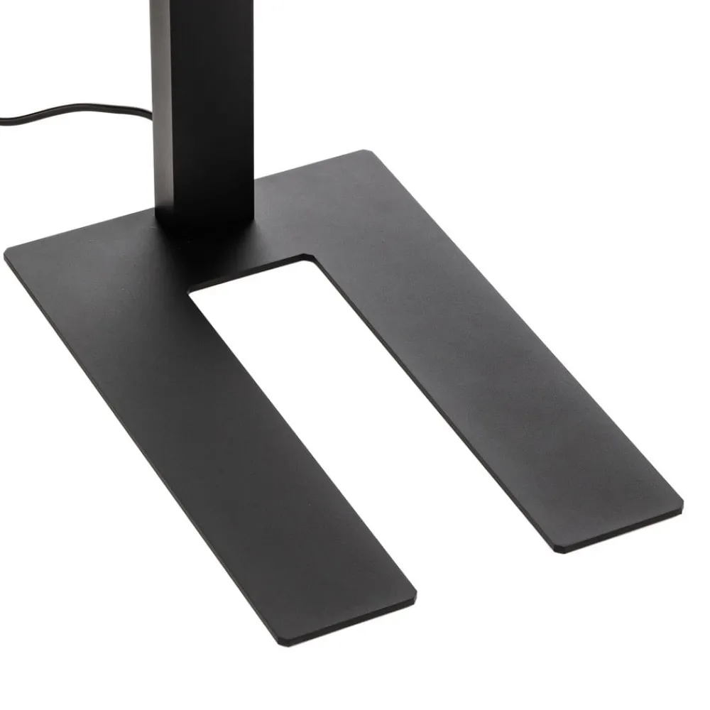 PRIOS Arbejdsrum/Kontor|Gulvlamper > LED-gulvlampe til kontor Taronis, sort, 195 cm, dæmpbar