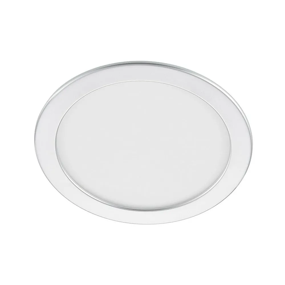 PRIOS Loftlamper|Indbygningsspots > LED-indbygningslampe Cadance, sølv, 24 cm, CCT, IP44