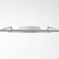 PRIOS Loftlamper|Indbygningsspots > LED-indbygningslampe Cadance, sølv, 22 cm, sæt med 3, CCT