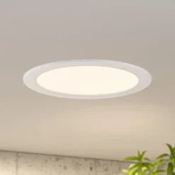 PRIOS Loftlamper > LED-indbygningslampe Cadance, hvid, 24 cm, sæt med 3, CCT