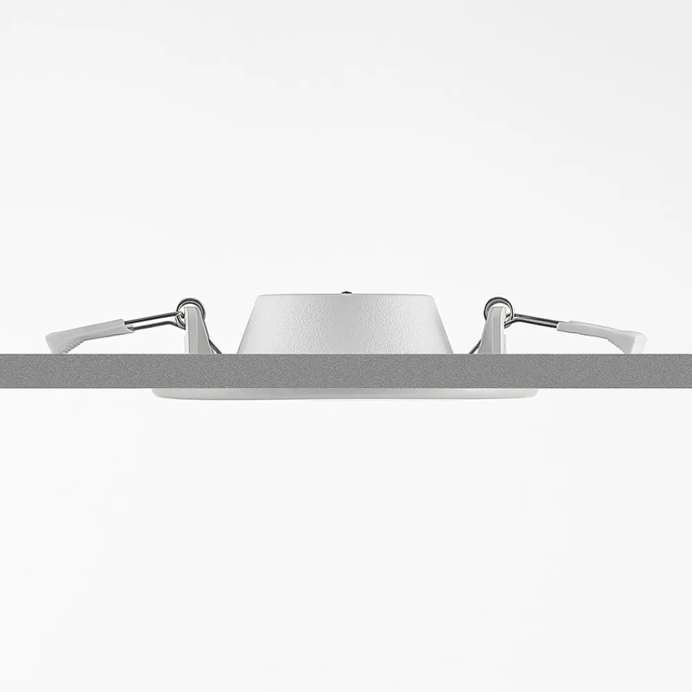 Loftlamper|Loftlamper ^ PRIOS LED-indbygningslampe Cadance, hvid, 12 cm, CCT, IP44