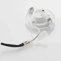 PRIOS Loftlamper|Indbygningsspots > LED-indbygningslampe Cadance, hvid, 12 cm, sæt med 3, CCT